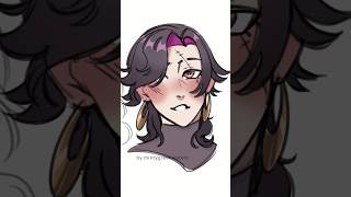 Rendering with gradient maps ✨ #vezaliusbandage #nijisanji #nijisanji_en #nijisanjien #vtuber
