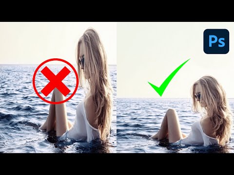 Increase Image Height - Photoshop Tricks #shorts