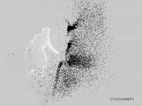 Motion Bank CCL / realtime particle sketch #01