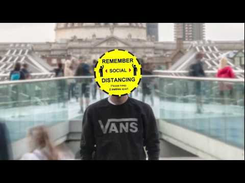 It's corona time lapse at Millenium Bridge