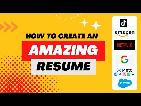 FAANGM Resume template to make best resumes