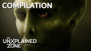 Shocking Reptilian Humanoids SPOTTED on Earth *Compilation* | Ancient Aliens | The UnXplained Zone