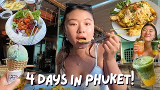 TRAVEL VLOG 🏝️ 4 days in PHUKET! Cafes, sight-seeing, resorts & our hotel!