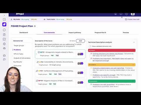 Horizon Europe Grant Proposal Writing Assistance Application, Improving Impact Pathway