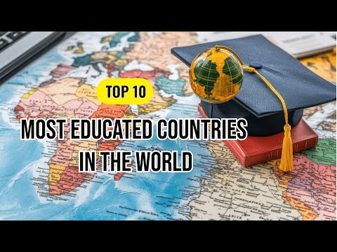 Top 10 Most Educated Countries in the World 🌍🎓 | Global Education Rankings