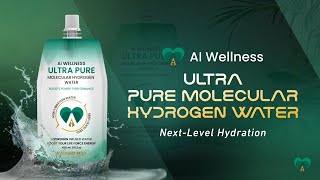 Next-Level Hydration: AI Wellness Ultra Pure Molecular Hydrogen Water 💧