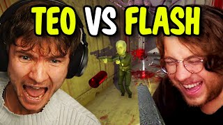 Teo and Flash settle their divorce like men