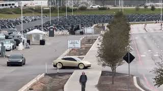 Tesla Cybercab Testing