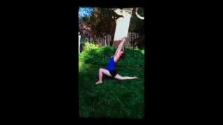 Megan Kipp Yoga ~ Suryanamaskar with hanumanasana