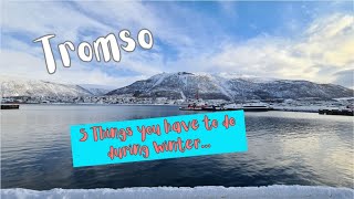 5 Things you HAVE to do in Tromso during Winter.