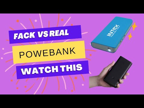Fake vs Real Powerbank Don't Fool Your Self