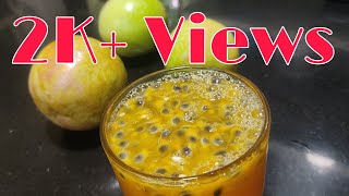 Passion Fruit Squash 😋🪄