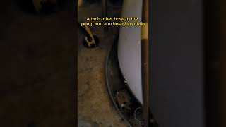 how to drain water from the hot water tank #diy #builder #plumbing #handyman #hot watertank Drain