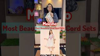 Meesho Beautiful Viral Cord Set Haul 👗#meesho #meeshohaul #meeshokurtaset #meeshofinds #meeshoapp
