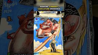 Ranking Extremely Funny Caricature Drawings 😂 #shorts #ranking