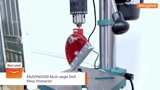ENJOYWOOD Multi-angle Drill Press Protractor - Shop on Banggood