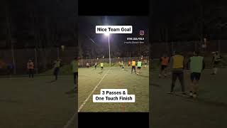 Nice & Simple team goal #football #teamgoals #soccer #passing #futbol