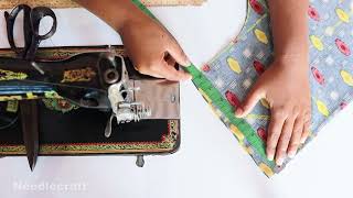 Cotton blouse back neck design cutting and stitching full tutorial // Latest blouse designs