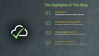 How To Create an eDiscovery Legal Hold in Microsoft 365