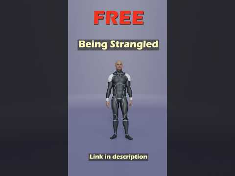 Being Strangled. Free Mixamo animation for Daz Studio's Genesis 9.