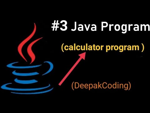 || Java calculator program in VS code || ||how to make calculator program in Java|| @FrontendwithDeepak