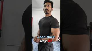 Lean Bulk Day 47 | Chest & Triceps #leanbulk #chestday #chestworkout