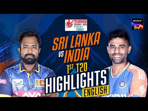 first T20 India versus Sri Lanka highlights 2024