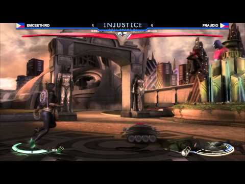 EmceeThird (Green Arrow) vs Audio (Wonder Woman) Injustice Round Robin at Imperium (08/16/2014)