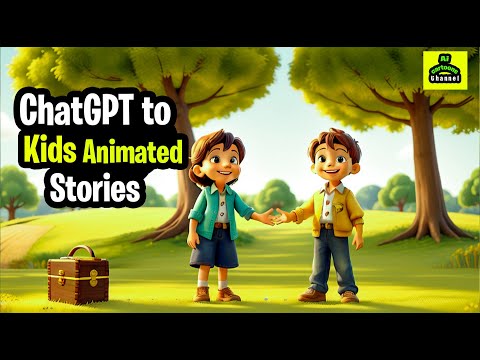 How To Create Animated Videos with Ai & ChatGPT | Text To Image #kidsstories @AiAndEarning