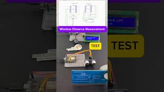 Wireless Distance MEASUREMENT with ESP8266 using ULTRASONIC sensor #esp8266 #technology
