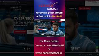 Quick Guide to Footprinting with WHOIS | Essential Cybersecurity Skill