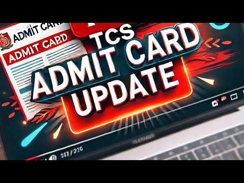 TCS NQT Admit Card Update  2025 #tcs #admitcard
