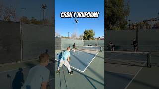 CRBN 1 Genesis TruFoam! 🔥 #pickleball #pickleballpaddle #pickleballhighlights #shorts #paddlereview