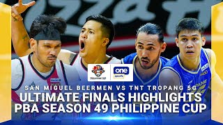 SAN MIGUEL BEERMEN VS TNT TROPANG 5G | ULTIMATE FINALS HIGHLIGHTS | PBA SEASON 49 PHILIPPINE CUP