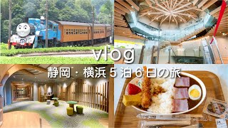 大井川鉄道・焼津グランドホテル・日本平テラス【静岡・横浜5泊6日の旅】Part2