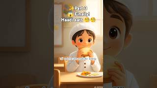 🧐✨The Invisible Lunch- A Secret No One Knew#animation #cartoon #kidsstories#ai #bhoot