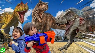 【寸劇】巨大な恐竜が現れた【子供向け恐竜動画】