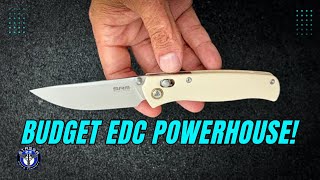 Budget Knife with Premium Feel! SRM 255L Ambi Lock Review & Testing