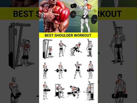 Effective Shoulders Workout🔥💪#exercise #bodybuilding #motivation #gym #workout #shoulderworkout