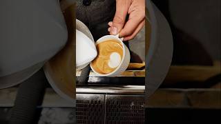 Filter swag by saurabh new coffee art😎☕ #coffeetime #famousshorts #latteart #shorts #video