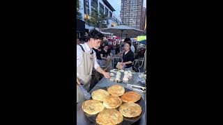 街頭美食蔥油餅13-5-25（2）｜ street food | #路边摊美味