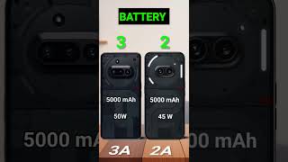 Nothing Phone 3a vs 2a Comparison 🔥#nothingphone3a #smartphone
