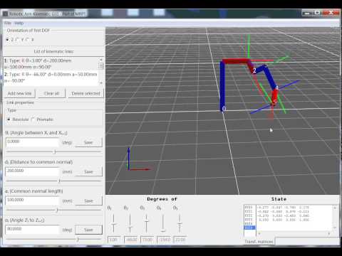 MRPT InMoov Arm Simulation