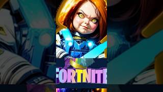 Chucky Doll Try’s AI Fortnite Portrait Filter #chucky #chuckydoll #aifilter #fortnite #fyp #shorts