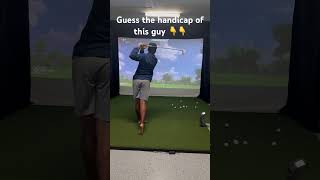 Guess the handicap #foresightsports #upnext #viral #viralvideo #fyp #golf #simulator