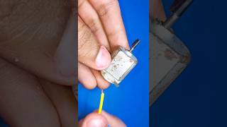 How To Repair Dc Motor | Dc Motor Repairing At Home 💡 #shorts
