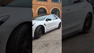 Custom Tesla Builds – Smooth Pan of Next-Level EV Style