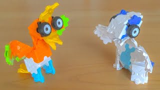 LaQ ラキュー ルギア&ホウオウ　伝説のポケモン作り方