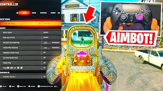 *NEW* BLACK OPS 6 Aim Assist Settings Make Controller Players Overpowered 🎮 (BO6 Best Settings)