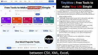 TinyWow is a free online toolbox designed to simplify many everyday  digital tasks.
